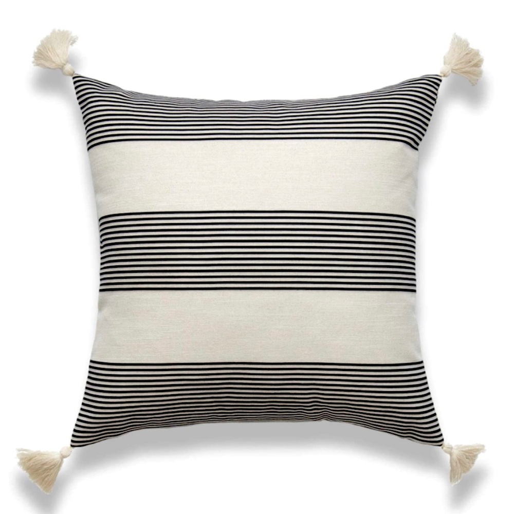 Luxury Home | Moroccan Boho Tassel Pillow Cover